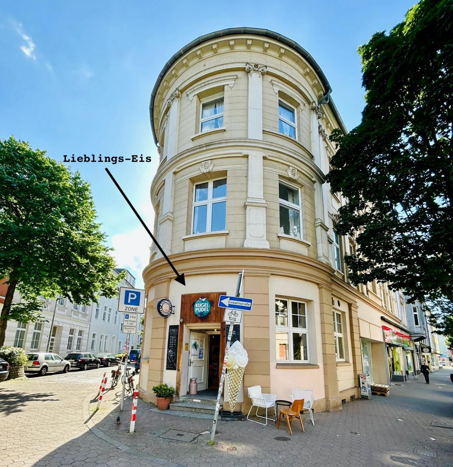 Feelslikehome - Urbane Altbauwohnung Mit Dachterasse& Parkplatz Бохум Экстерьер фото